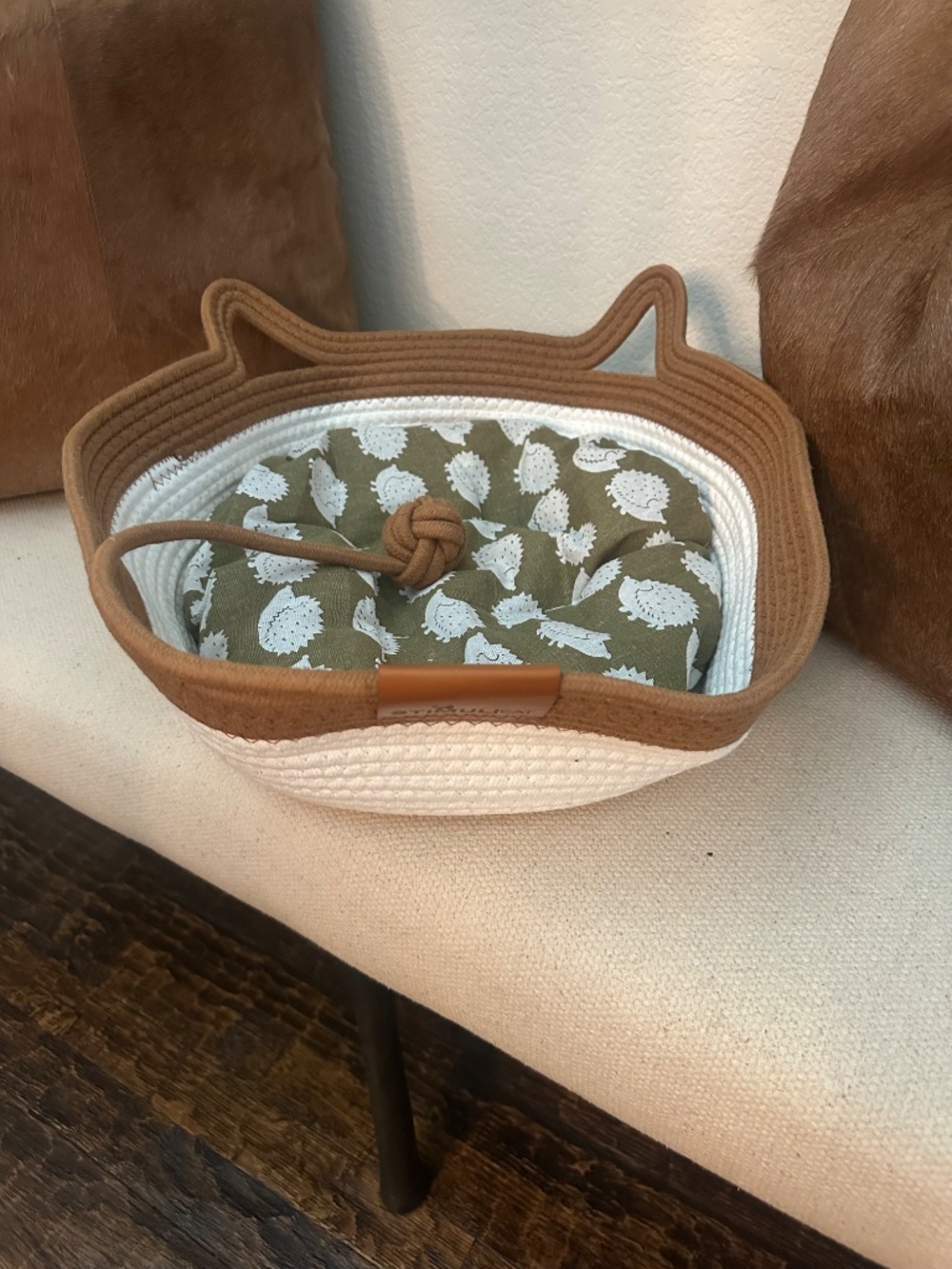 NWOT-Stimulicat Bed-Natural/Tab